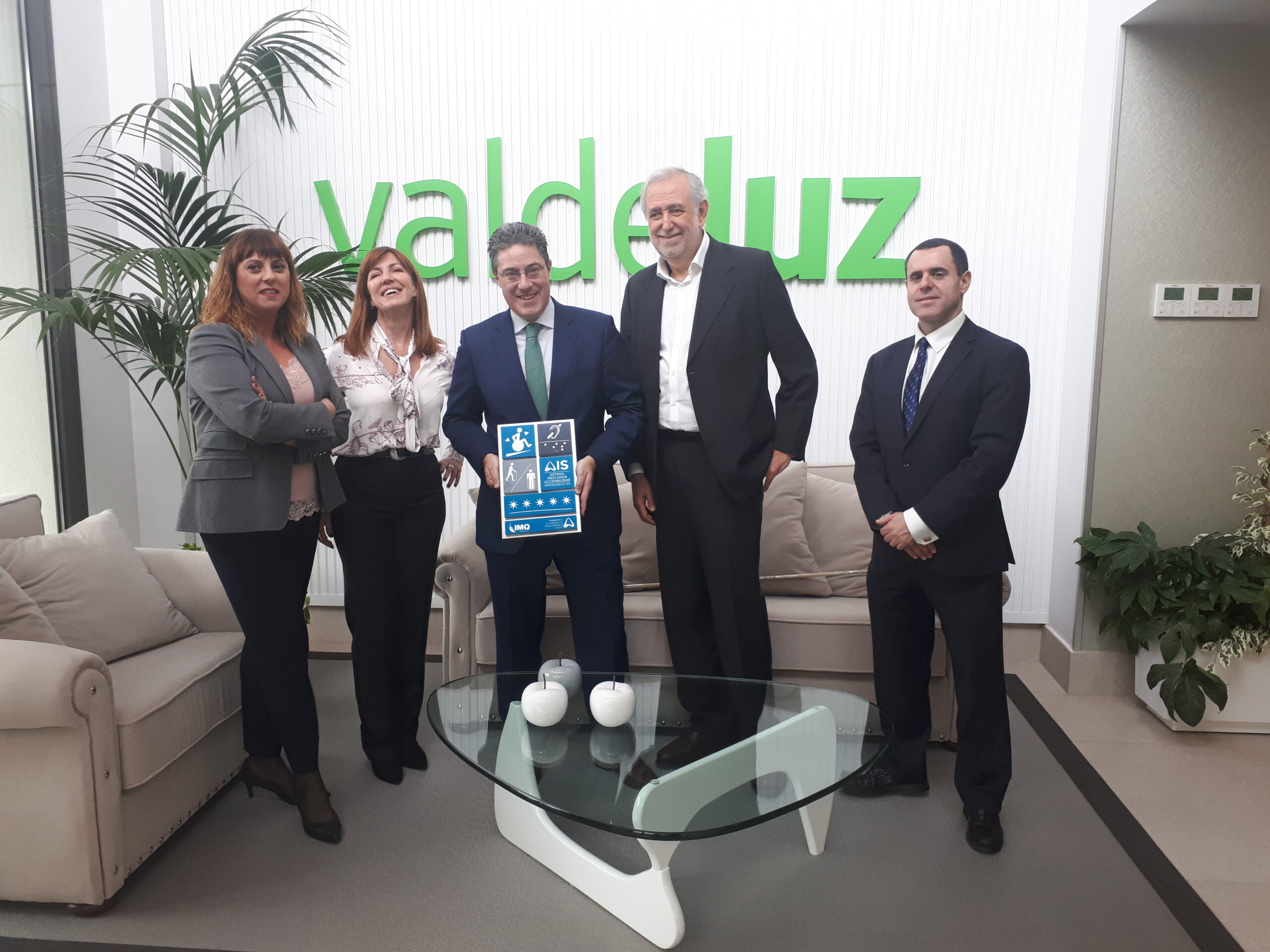 La residencia de mayores Valdeluz Leganés obtiene 5 Estrellas AIS en accesibilidad