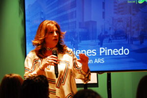 Esther Bienes Pinedo interviene durante el evento