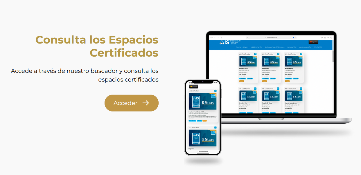 El Registro Público de Certificados AIS, ya en la web