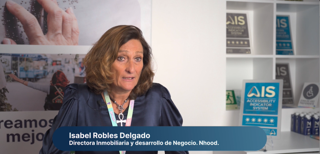 Isabel Robles, durante la entrevista