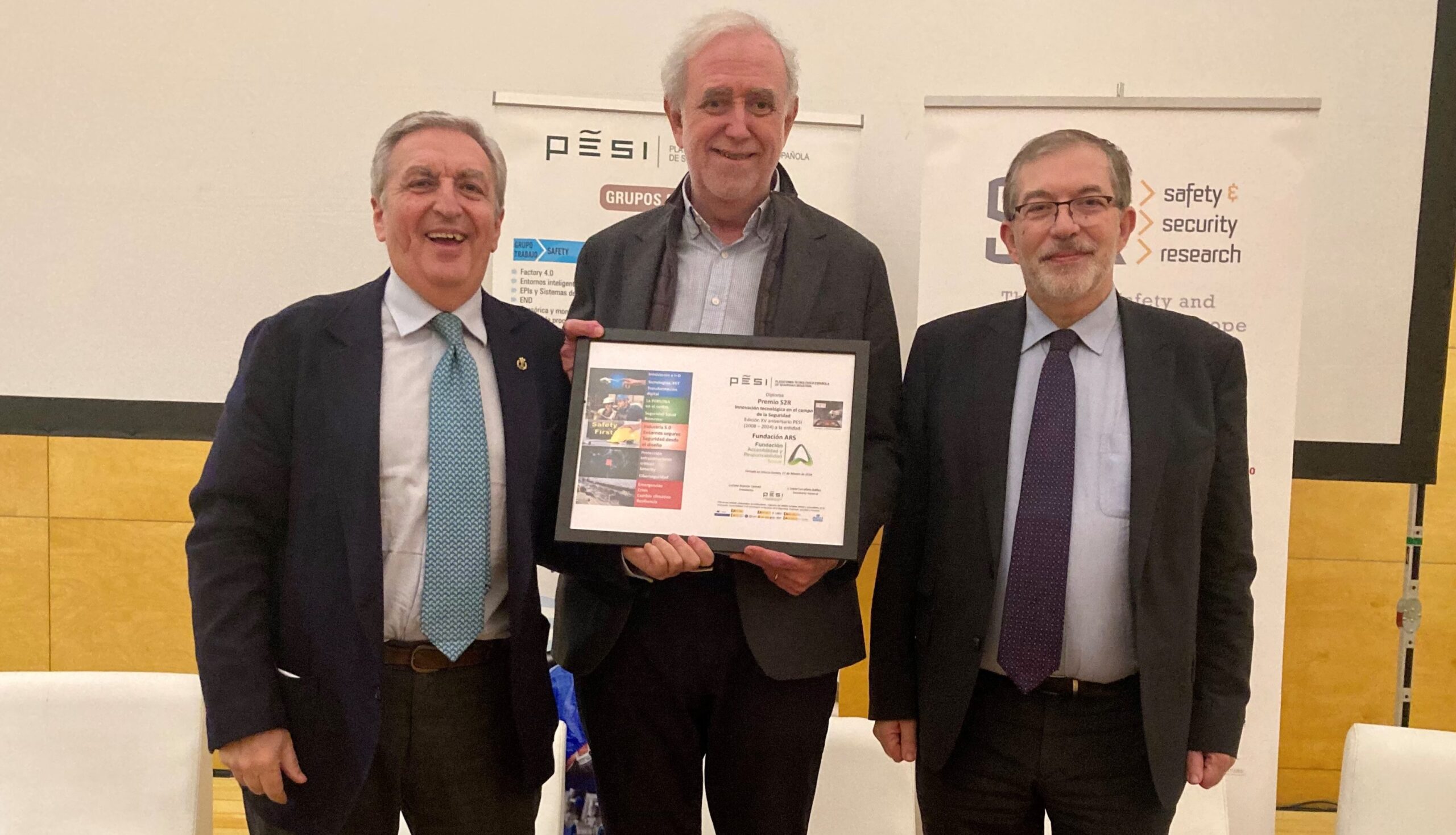 AIS recibe el Premio S2R Innovación y Desarrollo en Seguridad Industrial