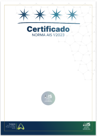 Certificado norma ais 4 estrellas