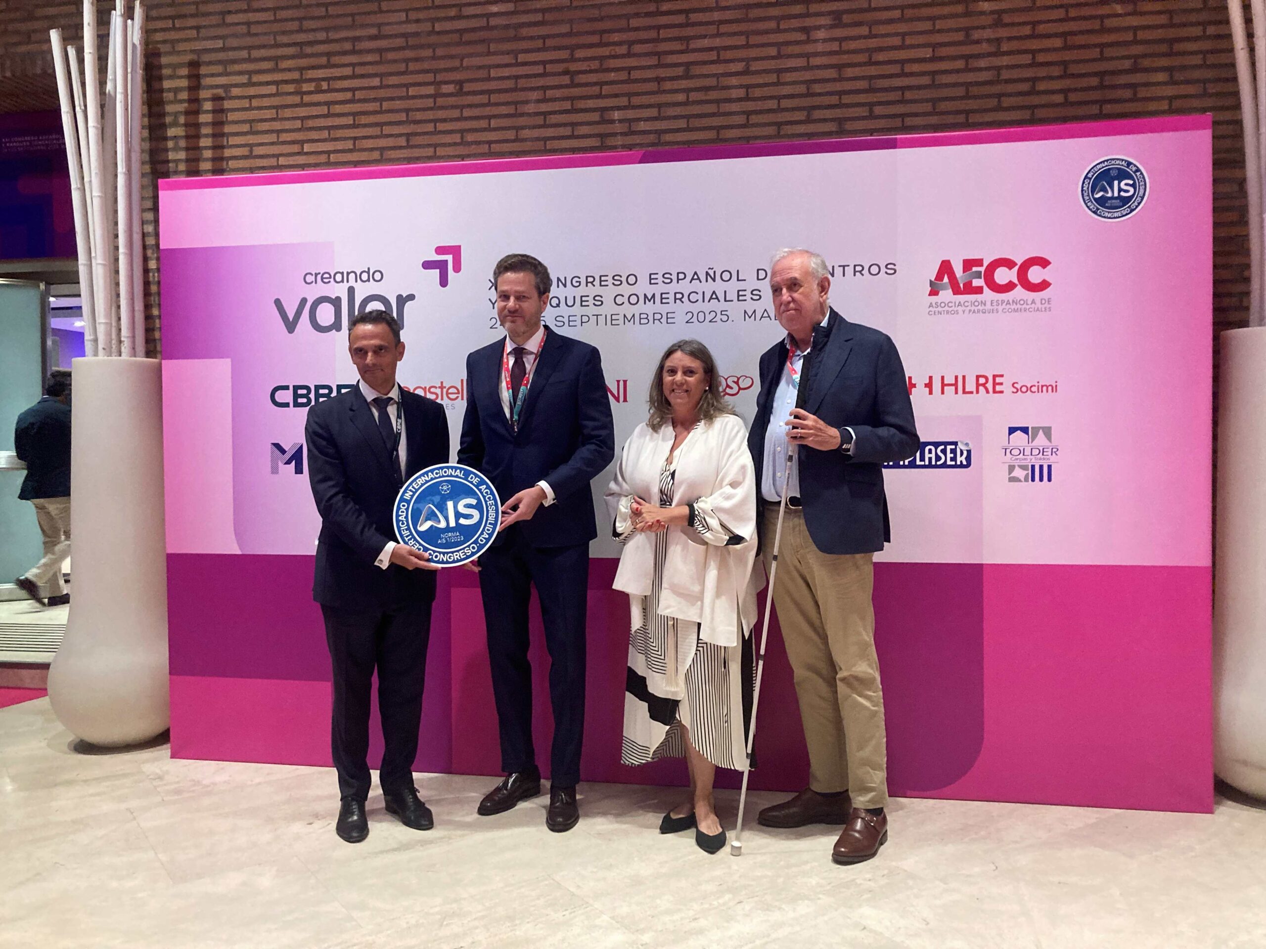 La cita anual del Retail certifica su accesibilidad con AIS