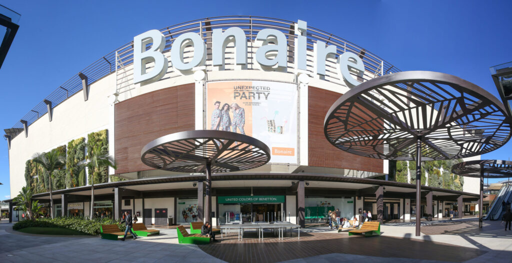 Fachada del centro comercial Bonaire