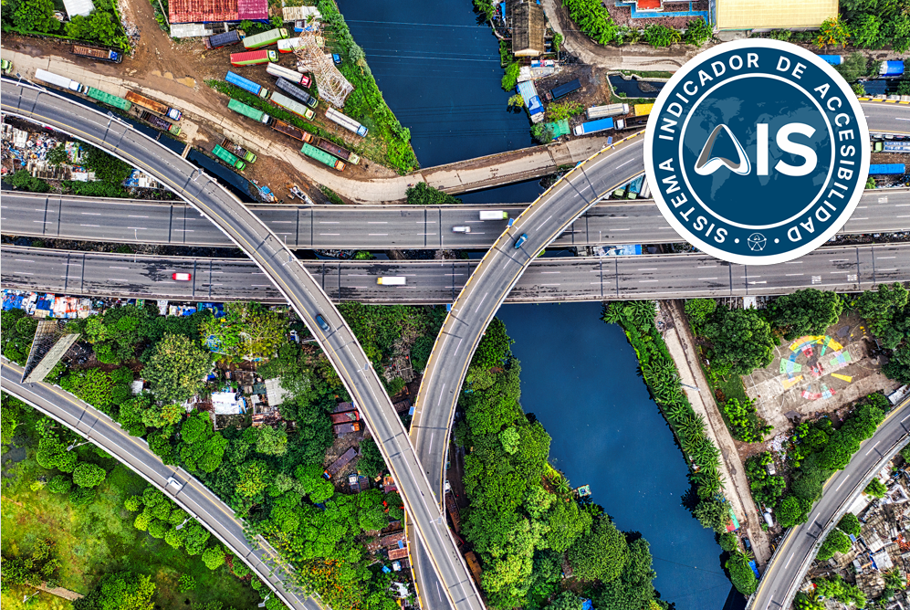 Movilidad sostenible y accesible: imagen de archivo de carreteras