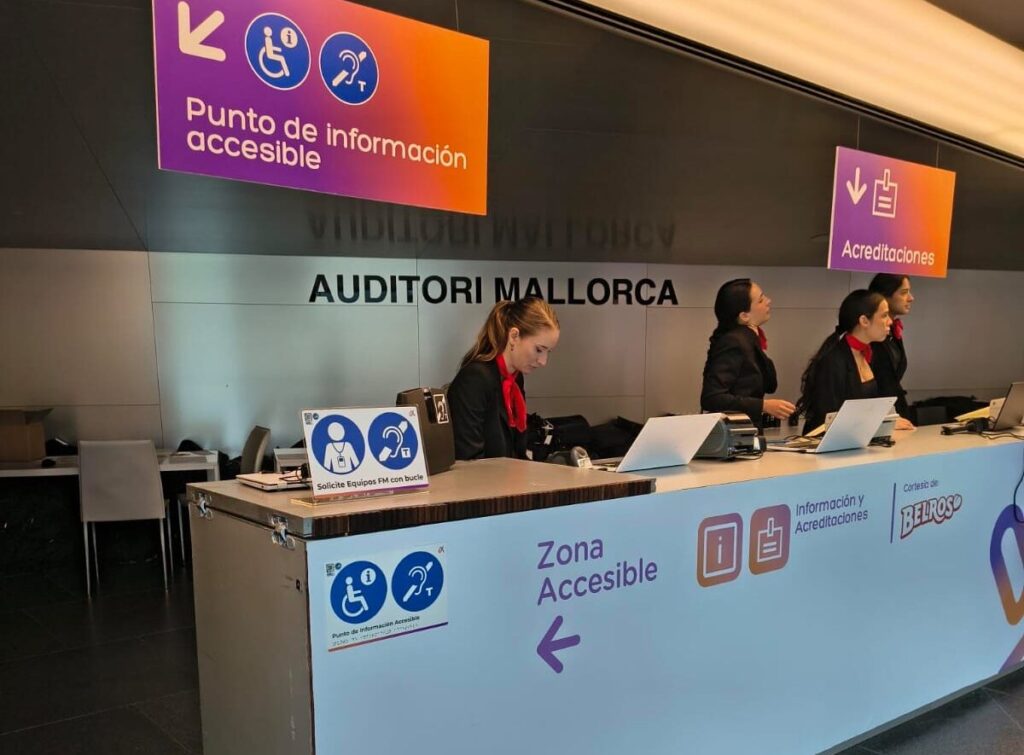 Punto de atención accesible